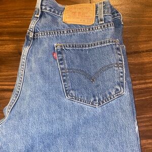Levi's Blue Straight Jeans
